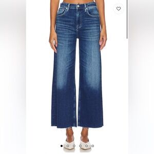 Citizens of Humanity Lyra Crop Wide Leg Jeans in Ambry